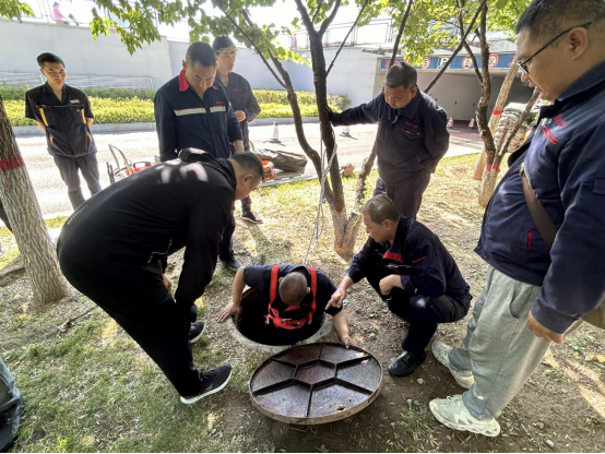 太原市图书馆组织开展有限空间 安全作业演练